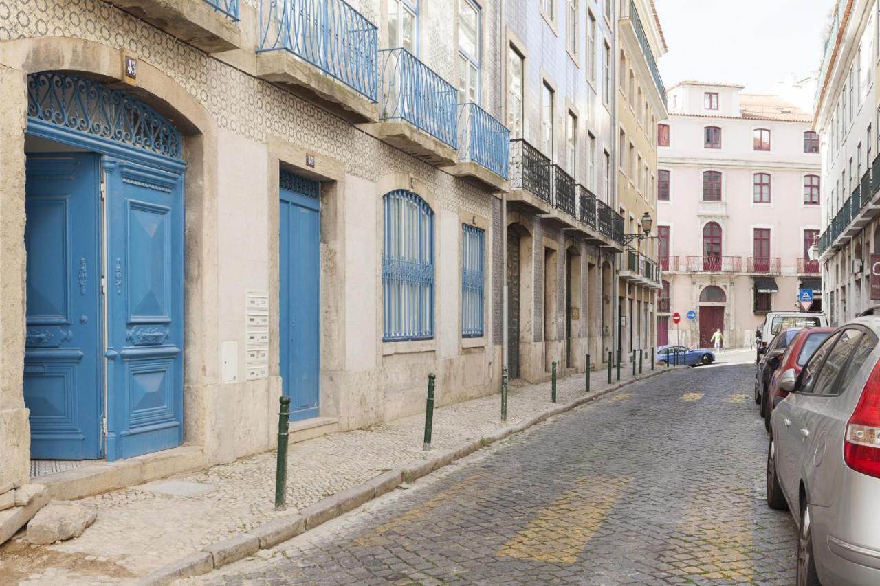 Ferienwohnung Downtown Blue Terrace By Homing Lissabon Exterior foto